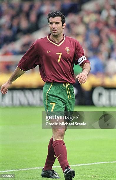 Luis Figo Portugal 2002 Photos And Premium High Res Pictures Getty Images