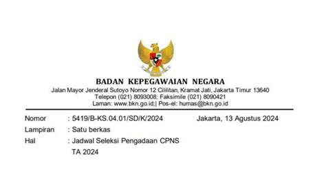 Sah Jadwal Lengkap Pendaftaran Cpns Terbaru Resmi Dirilis Bkn