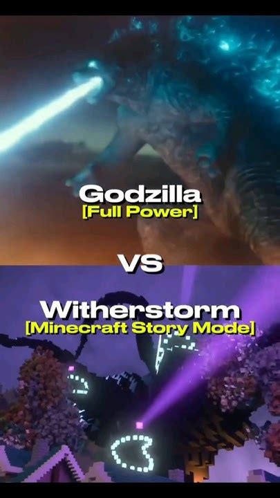 Godzilla Vs Wither Storm Youtube