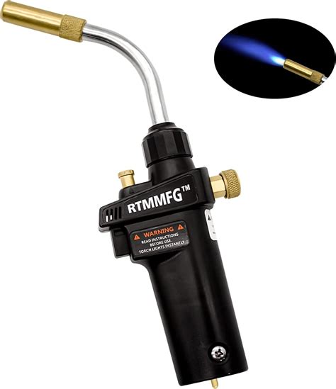 Rtmmfg Mapp Propane Torch Portable Gas Torch For Plumbing Adjustable