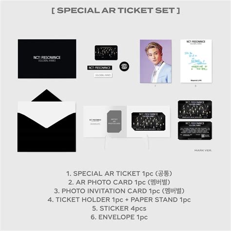 Mark Jeno Jaemin Nct Beyond Live Special Ar Ticket Set Hobbies