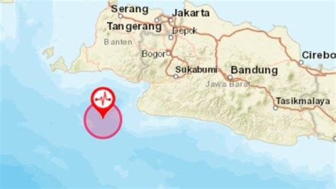 Gempa Magnitudo 5 5 Guncang Bayah Banten Bmkg Sebut Tak Berpotensi