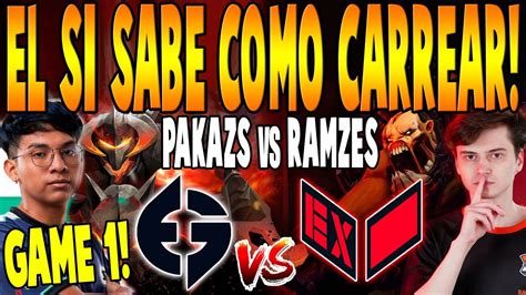 EG Vs EX HELLRAISERS GAME 1 BO2 PAKAZS Vs RAMZES DREANLEAGUE