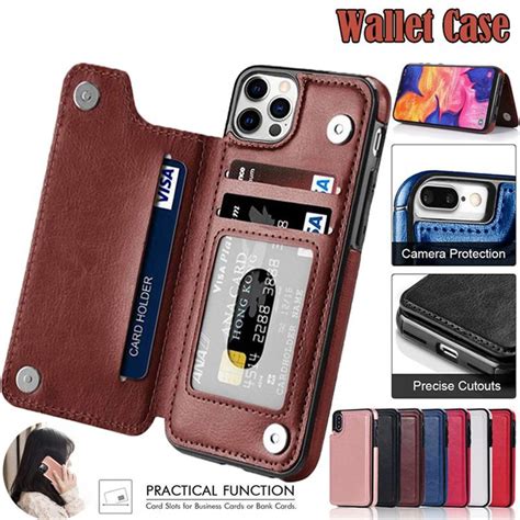 Cheap Magnetic Leather Wallet Case Flip Cover For Iphone