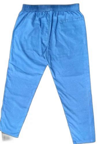 Blue Plain Cotton Trouser Casual Wear Men At Rs 400 Piece In Kolkata