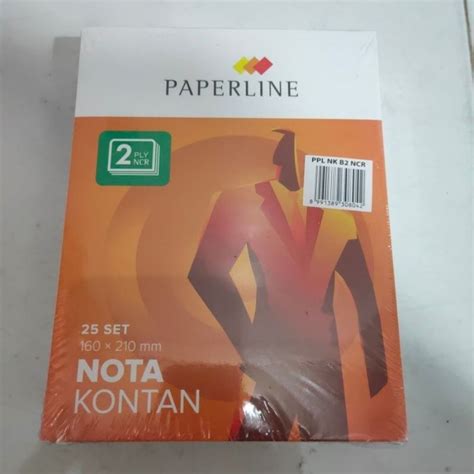 Jual Buku Nota Kontan B2 NCR PAPERLINE Nota Besar 2 Ply Nota Kontan