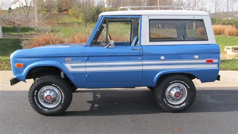 1972 Ford Bronco Sport For Sale At Auction Mecum Auctions