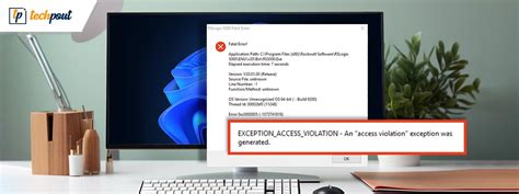 How To Solve Exception Access Violation Error In Windows Pc