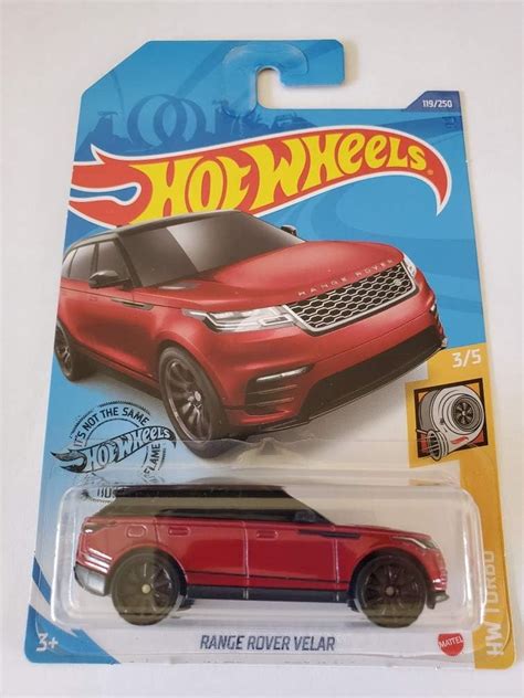 Amazon Hot Wheels Hw Turbo Range Rover Velar Red