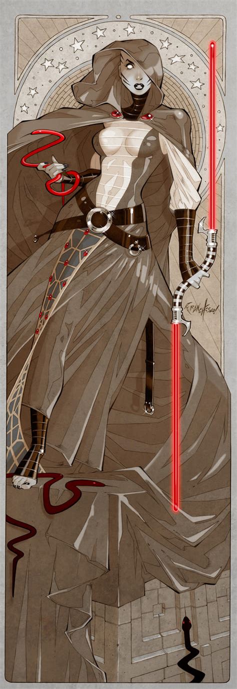 Asajj Ventress by Franchesco on DeviantArt