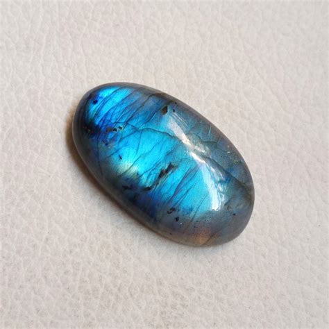 Blaue Labradorit Cabochon Ovale Form Labradorit Edelstein Etsy