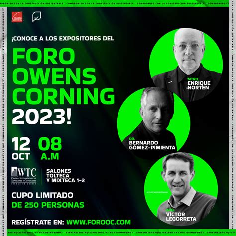 Conoce A Los Expositores Foro Owens Owens Corning M Xico