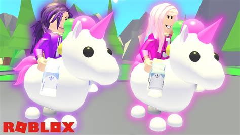 Twin Unicorn Pets On Adopt Me Roblox Youtube