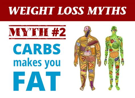 Carbs Make You Fat Weight Loss Myth 2