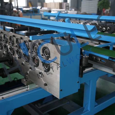 Duct Making Machine T15 5 Hvac Rectangular Duct Tdf Tdc Duplex Flange Forming Machine China