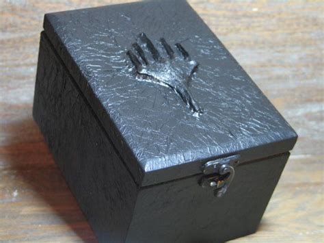 Trading Card Game Deck Box Handmade Black N Black Tcg Magic The