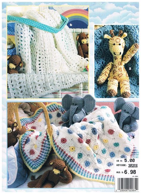 Noahs Ark Themed Baby Afghans Baby Animals Crochet Etsy Crochet