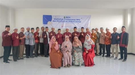 Stai Dt Gelar Workshop Penyusunan Rps Dan Pembuatan Artikel Jurnal