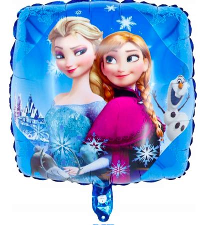 Balon Foliowy Frozen Anna Elza 45cm Balony Foliowe 18 45cm Z