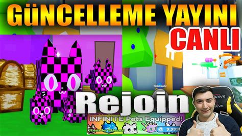 Pet Simulator X Güncelleme Yayını ROBLOX YAYIN YouTube