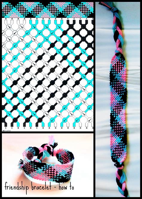 Pin By Jessica On Rugs Friendship Bracelets Tutorial Black