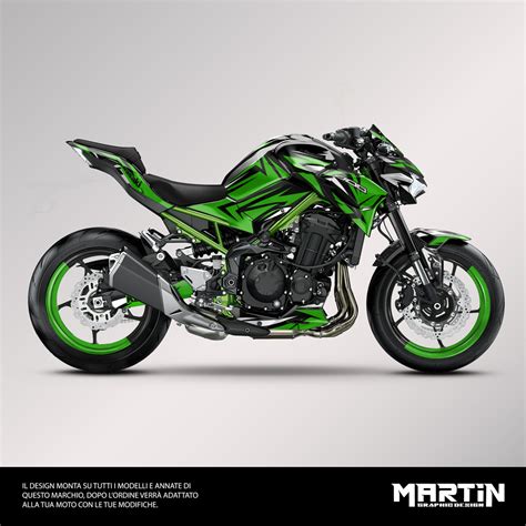 Kawasaki Naked Design Martin Graphic Design