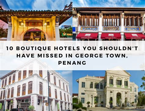 10 Boutique Hotels You Shouldn't Have Missed in George Town, Penang - George Town City