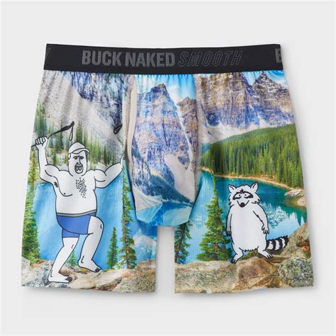 Mens Buck Naked Smooth Boxer Briefs Duluth Trading Company