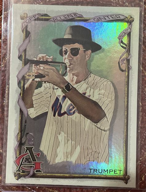 Topps Allen Ginter Timmy Trumpet Dj Musician Silver Portrait