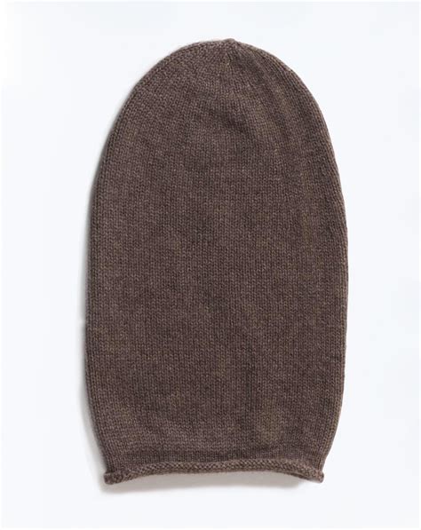 Womens Pure Cashmere Slouch Beanie Maisoncashmere