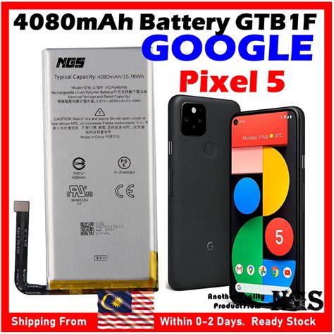 Orl Ngs Brand Mah Battery Gtb F Compatible For Google Pixel Gd Yq