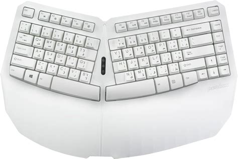 Perixx PERIBOARD 613W AR Teclado dividido ergonómico inalámbrico