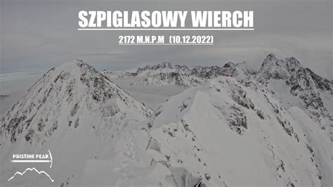 Tatry Szpiglasowy Wierch Z Morskiego Oka Wej Cie Zimowe