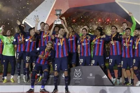 Barcelona Le Ganó A Real Madrid Y Se Coronó Campeón De La Supercopa De