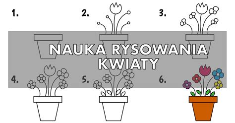 Jak narysować kwiaty krok po kroku Nauka rysowania kwiatów