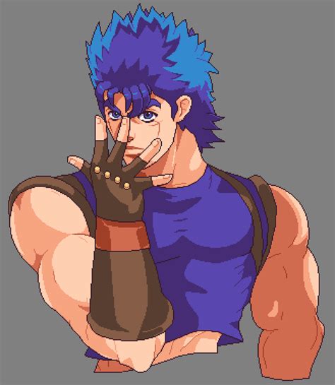 Fanart Jonathan Joestar Pixel Stardustcrusaders Jojo S Bizarre