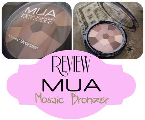 Peachypout Review Mua Mosaic Bronzer In Sunkissed