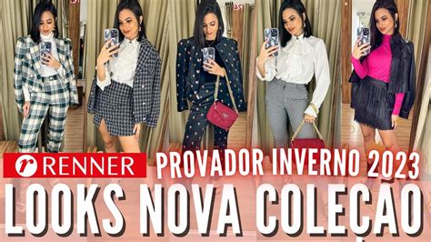 Lan Amento Outono Inverno Lojas Renner Off Provador Renner