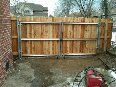 How Can I Put Up A Fence To Protect The Wood Gate Hometalk