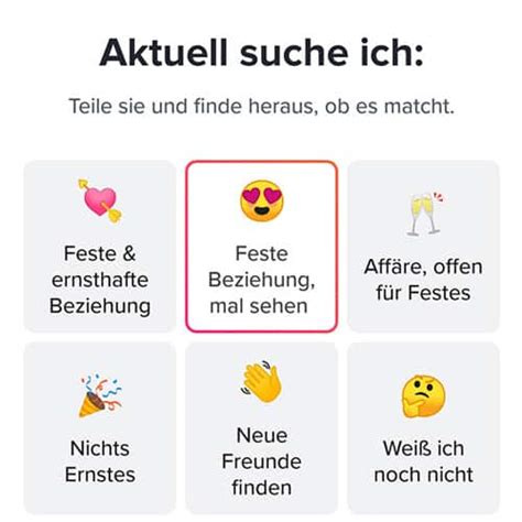 Ich suche Tinder führt Relationship Goals ein tinderacademy