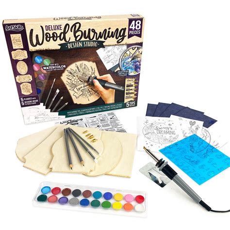 Buy ArtSkills Wood Burning Kit For Beginners Deluxe Pyrography Wood