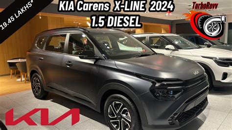 Unveiling The Kia Carens X Line 2024 Detailed Walk Around 19 45