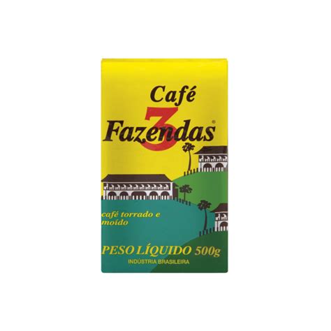 CAFÉ 3 FAZENDAS TRADICIONAL 500G