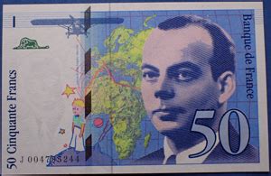 Billets De La Cinqui Me R Publique Francs Saint Exupery F