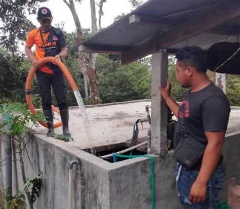 Kemarau Panjang Selama Tiga Bulan Bpbd Karangasem Salurkan Ratusan