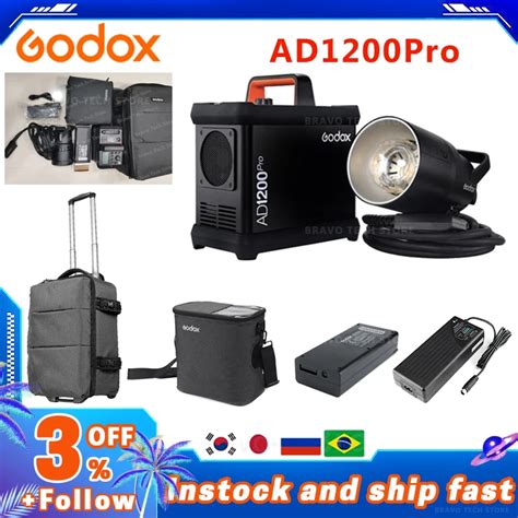 Godox AD1200Pro AD1200 Pro 1200Ws 2 4G TTL 1 8000 HSS 40W Modeling