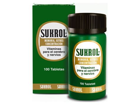 Comprar Tabletas Vitaminas Sukrol 100 Unidades Walmart Guatemala