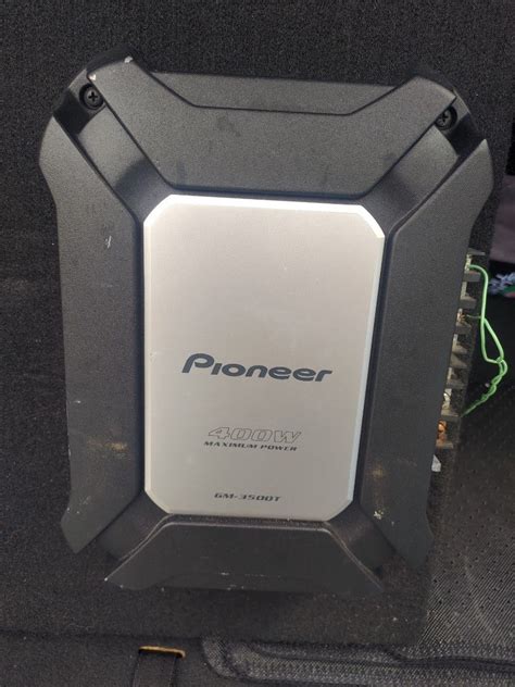 Pioneer Ts Wx B With Amplifier Gm T On Carousell