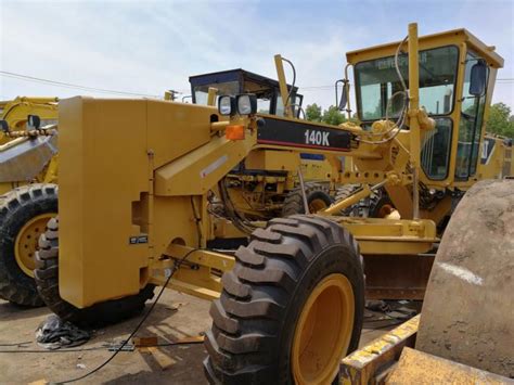 140k Used Motor Grader 185hp Engine Power Original Paint