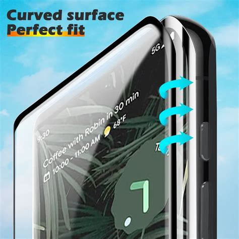 Kingkong Full Glue Curved Tempered Glass For Google Pixel Pro Cover